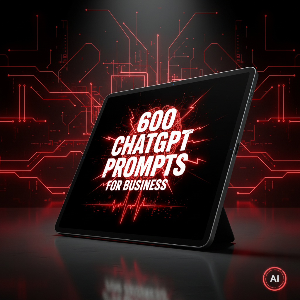 600 ChatGPT Prompts for Business - Inverted