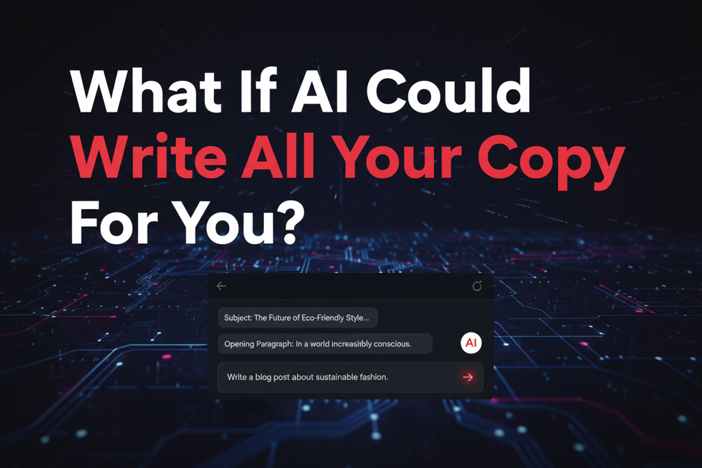 What If AI Could Write All Your Copy For You?